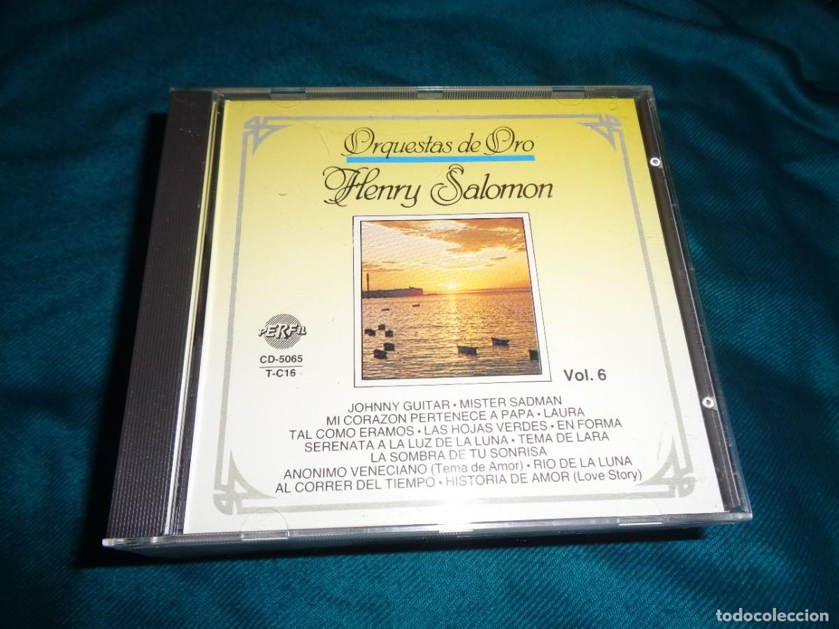 CDs de Musique: HENRY SALOMON. ORQUESTAS DE ORO. VOL. 6. CD. IMPECABLE(#)
