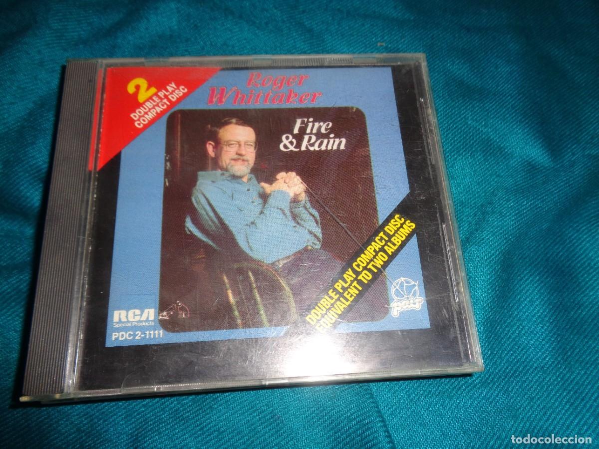 CDs de m&uacute;sica: ROGER WHITTAKER. FIRE & RAIN. CD. IMPECABLE - Foto 1