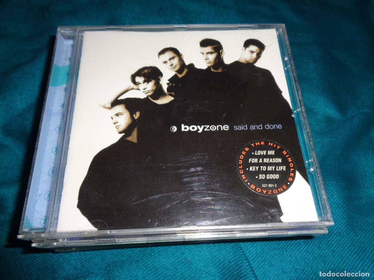CDs de m&uacute;sica: BOYZONE. SAID AND DONE. CD. IMPECABLE - Foto 1