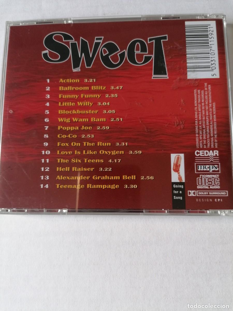 CDs de m&uacute;sica: THE SWEET*-Sweet (CD) - Foto 2