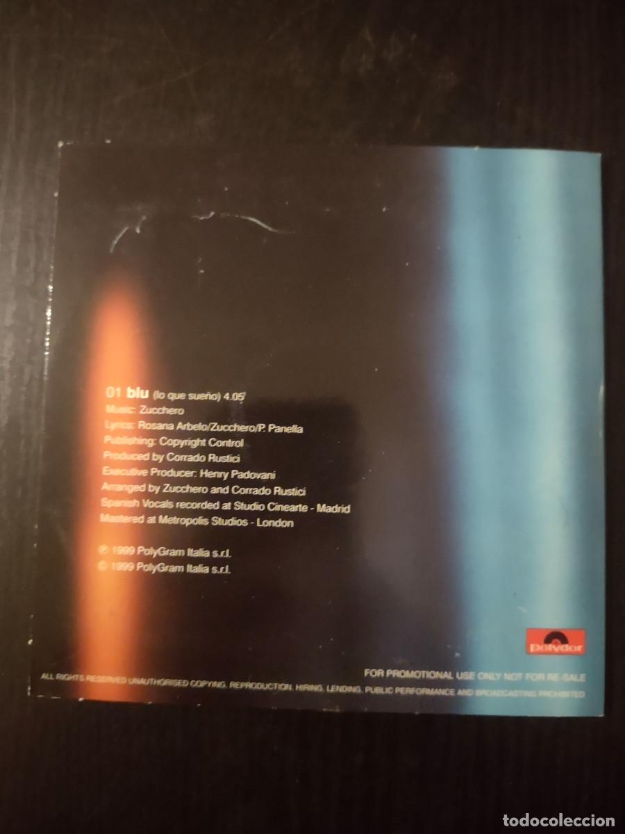 CDs de m&uacute;sica: Zucchero - Blu (Lo Que Sue&ntilde;o) - Foto 2
