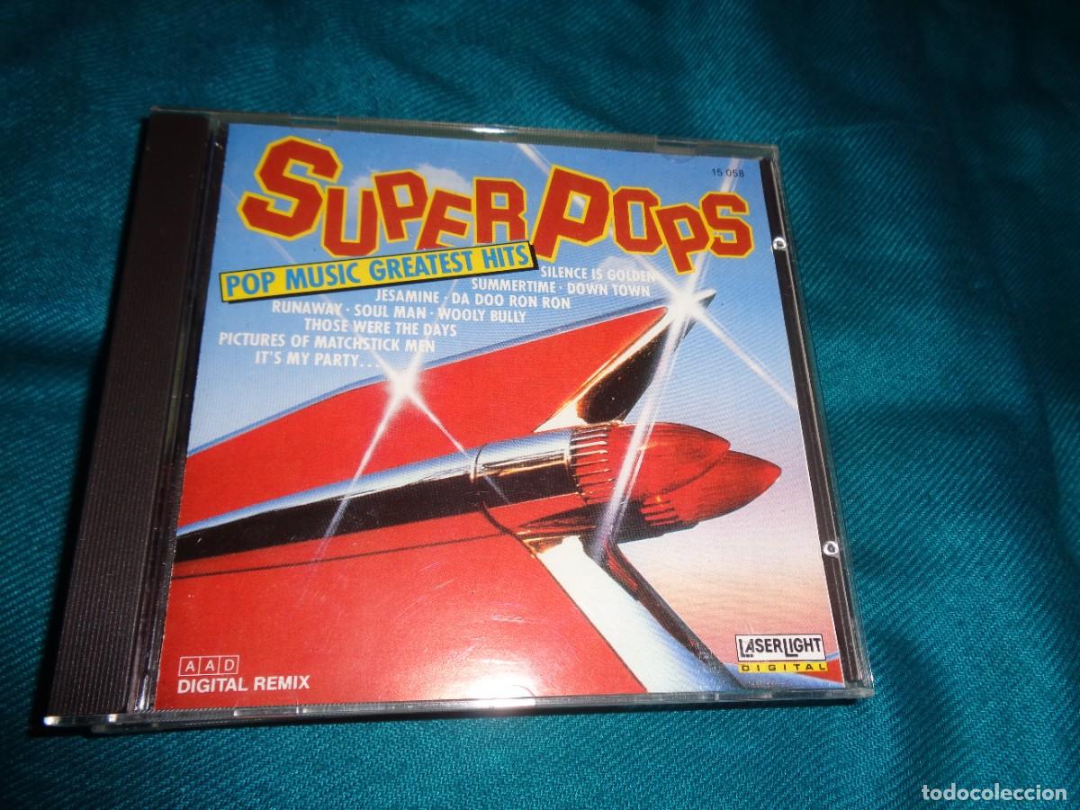 CDs de m&uacute;sica: SUPER POPS. POP MUSIC GREATEST HITS. CD. IMPECABLE - Foto 1