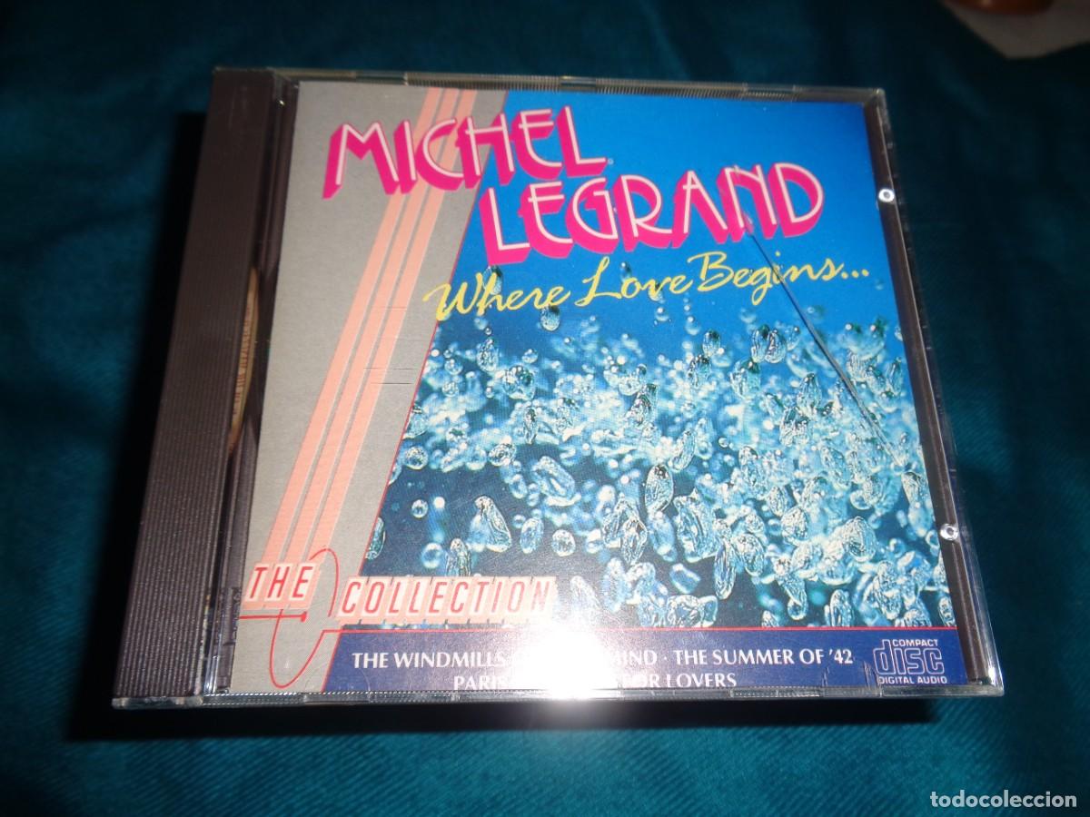 CDs de m&uacute;sica: MICHEL LEGRAND. WHERE LOVE BEGINS.... CD. IMPECABLE(#) - Foto 1
