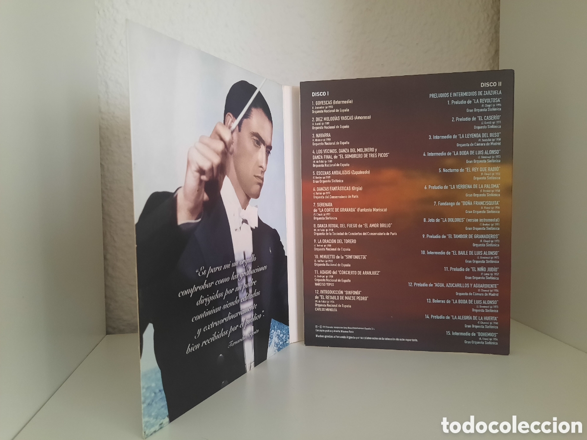 CDs de m&uacute;sica: ATAULFO ARGENTA (Doble CD) - Foto 4