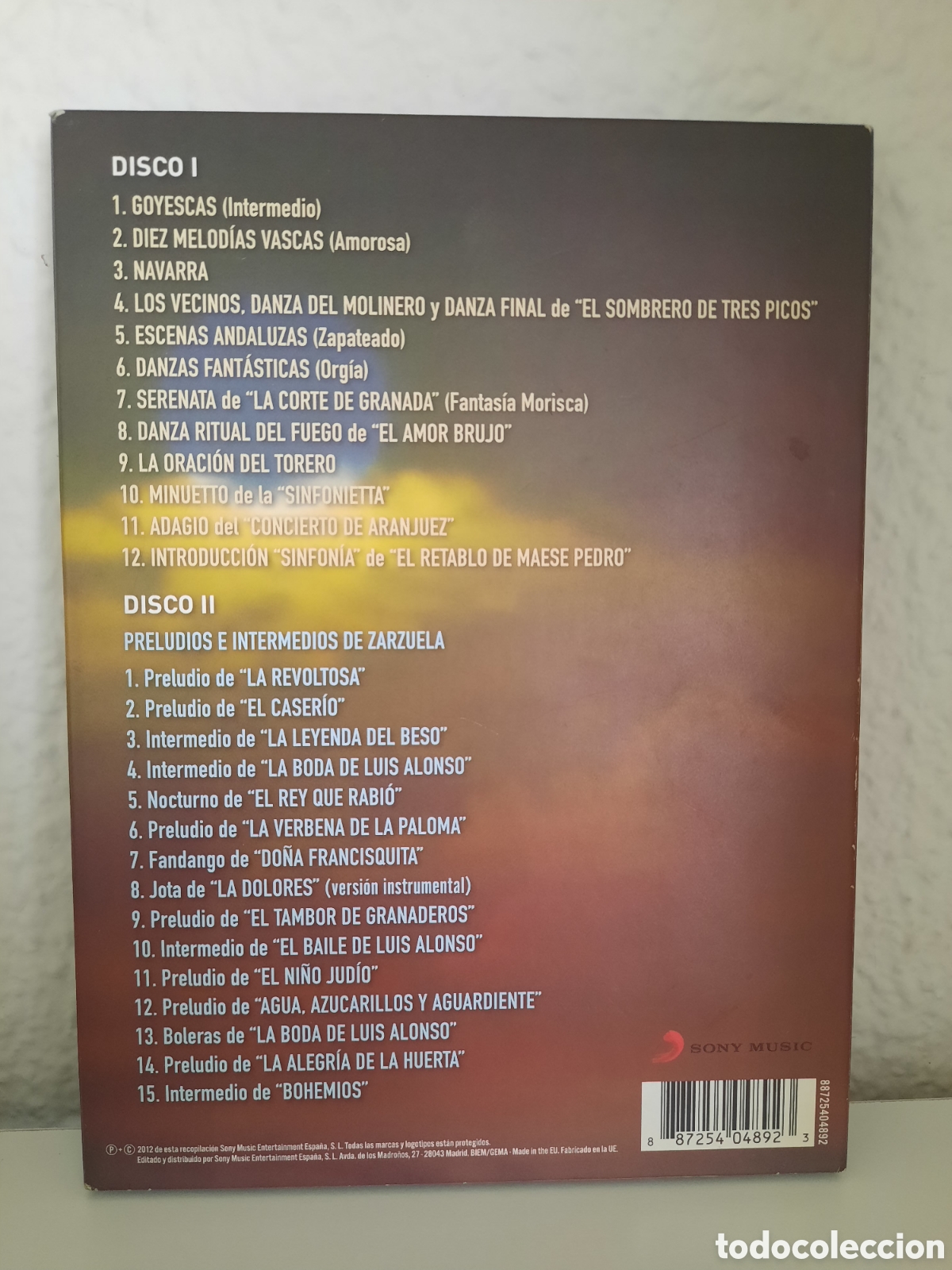 CDs de m&uacute;sica: ATAULFO ARGENTA (Doble CD) - Foto 3