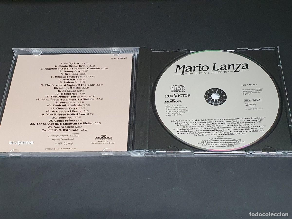 CDs de m&uacute;sica: CD MARIO LANZA - THE ULTIMATE COLLECTION - Foto 2