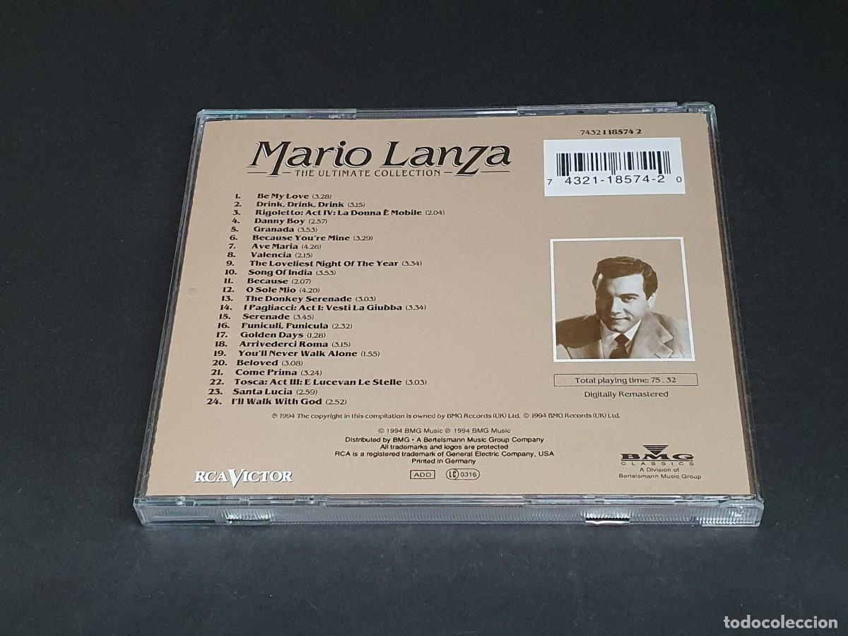 CDs de m&uacute;sica: CD MARIO LANZA - THE ULTIMATE COLLECTION - Foto 3