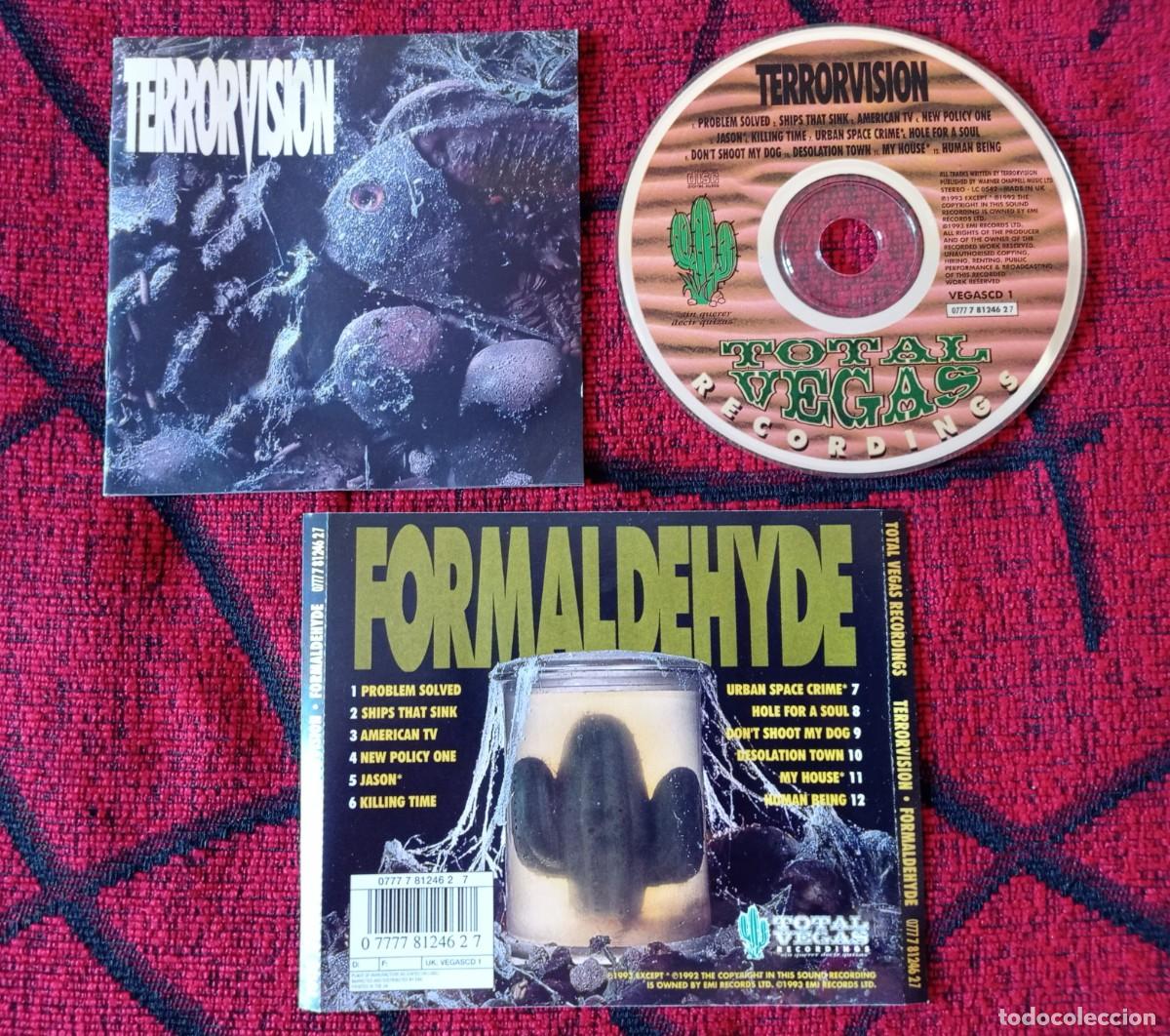 CDs de m&uacute;sica: TERRORVISION ** Formaldehyde ** CD ORIGINAL 1993 UK - Foto 1