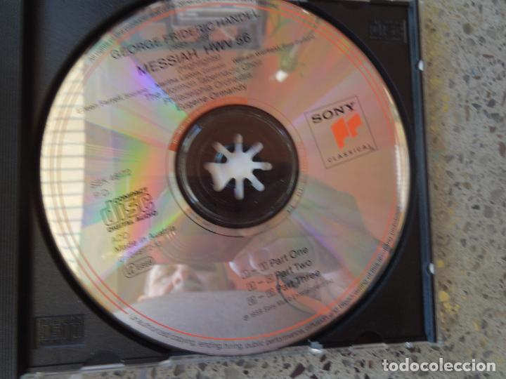 CDs de m&uacute;sica: HANDEL - MESSIAH - CD SONY - EUGENE ORMANDY - Foto 2