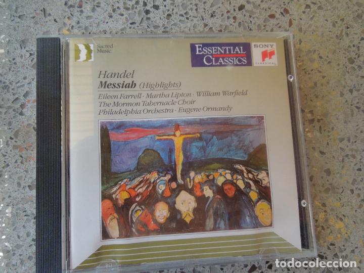 CDs de m&uacute;sica: HANDEL - MESSIAH - CD SONY - EUGENE ORMANDY - Foto 1