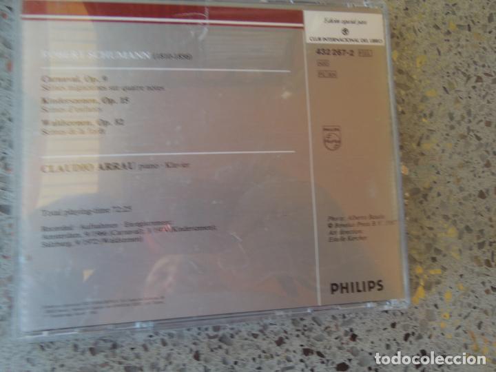 CDs de m&uacute;sica: SHUMANN - CARNAVAL - CLAUDIO ARRAU - CD PHILIPS - Foto 2