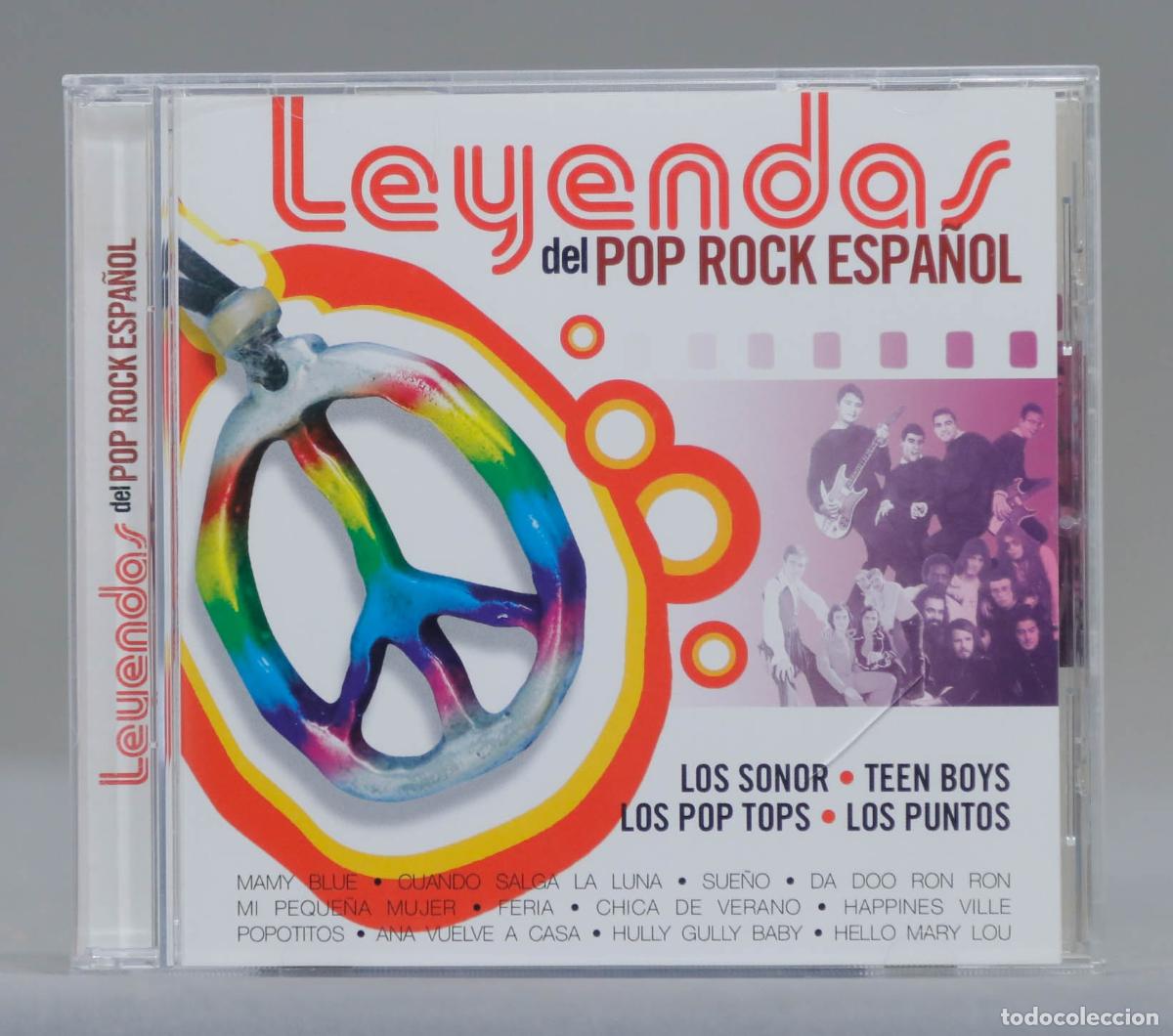 CDs de m&uacute;sica: CD. Leyendas Del Pop Rock Espa&ntilde;ol - Foto 1