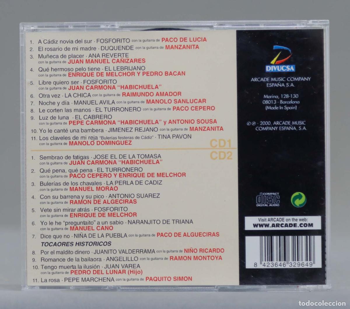 CDs de m&uacute;sica: 2 CD. TOQUE PA&acute;L CANTE - Foto 2