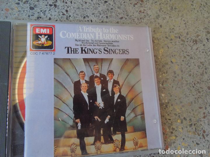 Music CDs: A TRIBUTE TO THE COMEDIAN HARMONISTS - THE KING'S SINGER - CD EMI