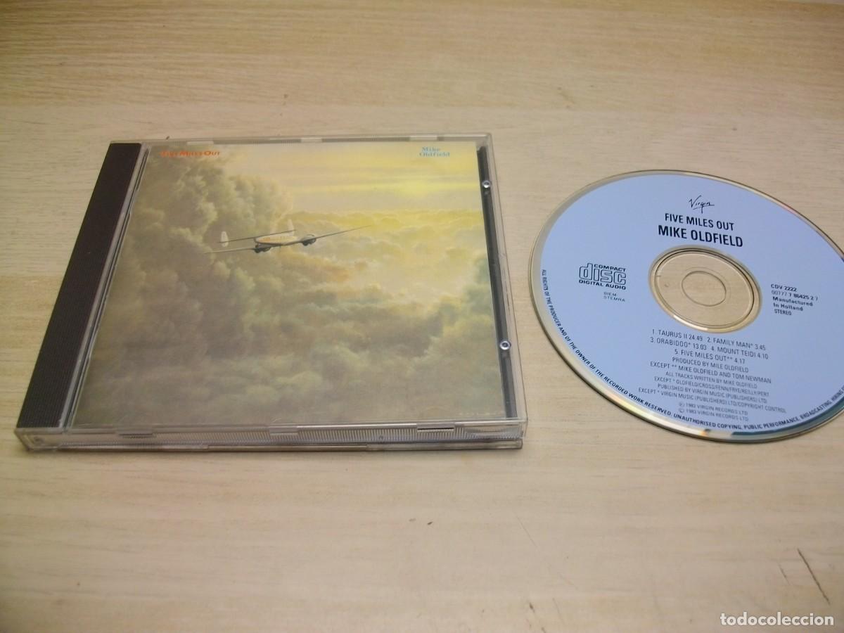 CDs de m&uacute;sica: Mike Oldfield - Five miles out CD - Foto 1