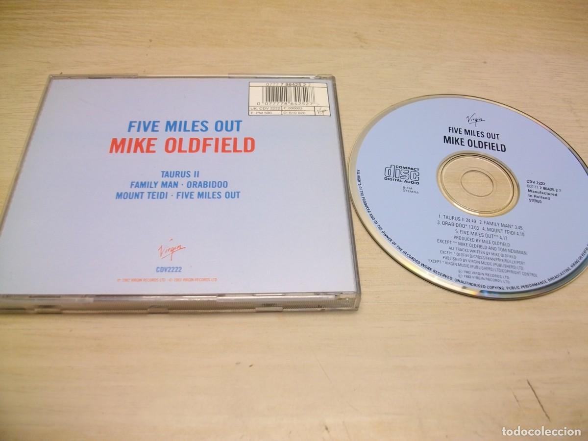 CDs de m&uacute;sica: Mike Oldfield - Five miles out CD - Foto 2