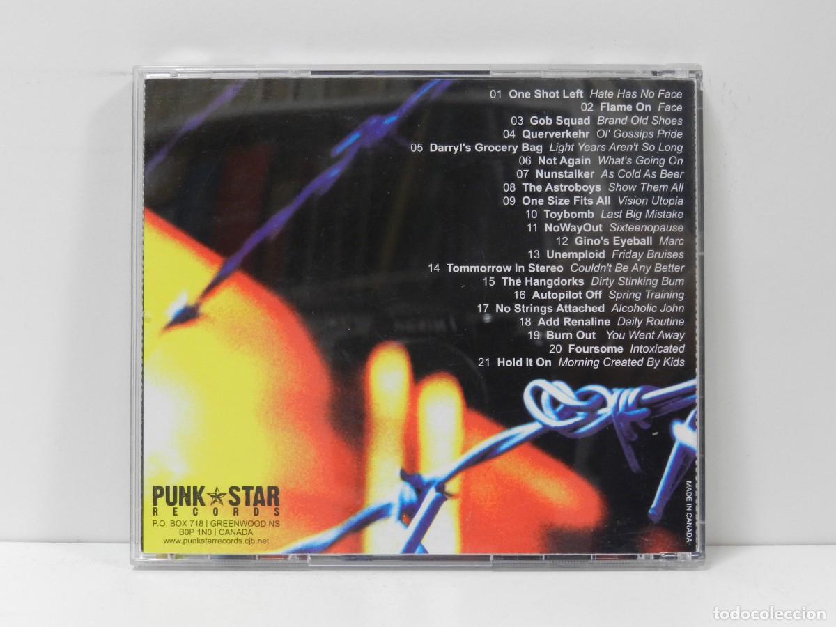 CDs de m&uacute;sica: DISCO CD. Against All Odds - A Punkstar Recordings Compilation. COMPACT DISC. - Foto 2
