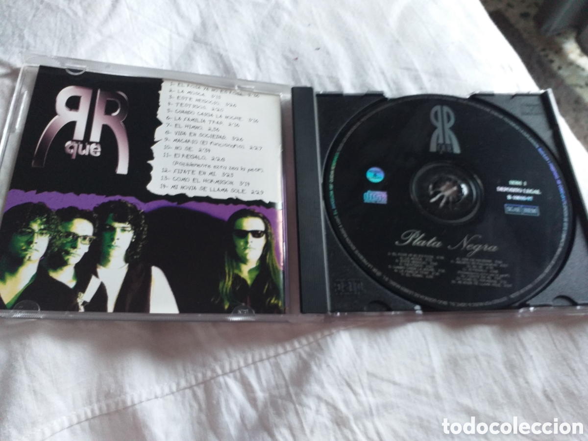 CDs de m&uacute;sica: CD-R Que R. PLATA NEGRA - Foto 3