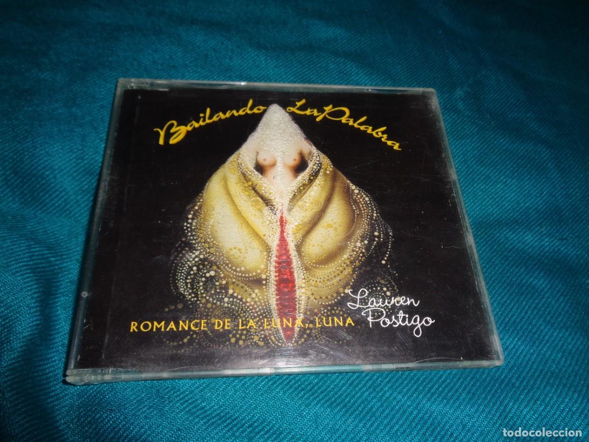 Music CDs: BAILANDO LA PALABRA. ROMANCE DE LA LUNA, LUNA. LAUREN POSTIGO. CD PROMOCIONAL