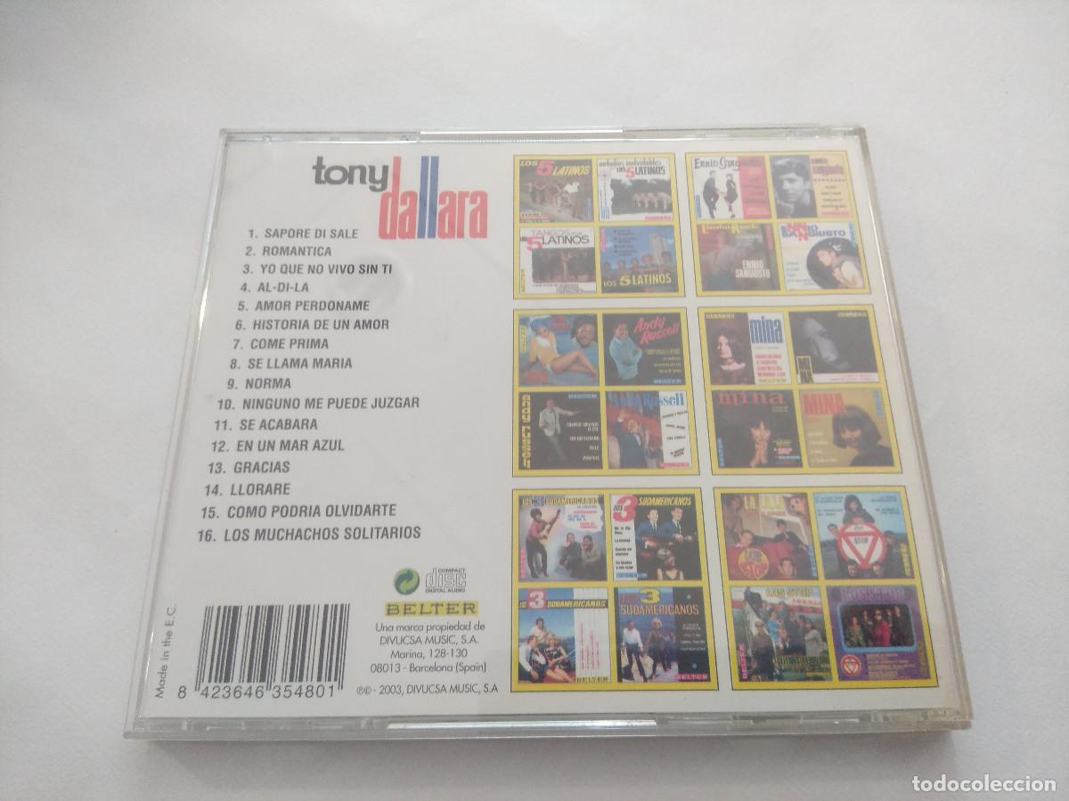 CDs de m&uacute;sica: TONY DALLARA/LOS EPS ORIGINALES/CD. - Foto 3