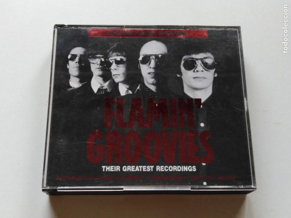 CD di Musica: Flamin' Groovies-Red Hot Flamin' Groovies (2xCD,Disky) 'Flamingo' 1970, 'Teenage head' 1971 + extras