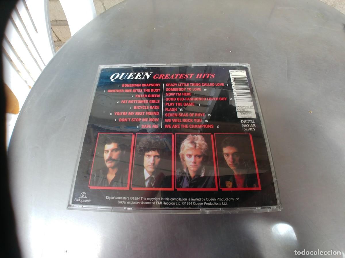 CDs de m&uacute;sica: QUEEEN-CD GREATEST HITS - Foto 3