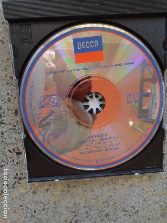 CDs de m&uacute;sica: JAN&Aacute;CEK - SINFONIETTA - TARAS BULBA - MACKERRS . HAITINK - CD - Foto 3