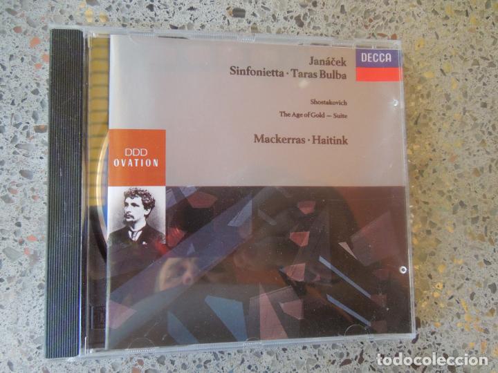 CDs de m&uacute;sica: JAN&Aacute;CEK - SINFONIETTA - TARAS BULBA - MACKERRS . HAITINK - CD - Foto 1