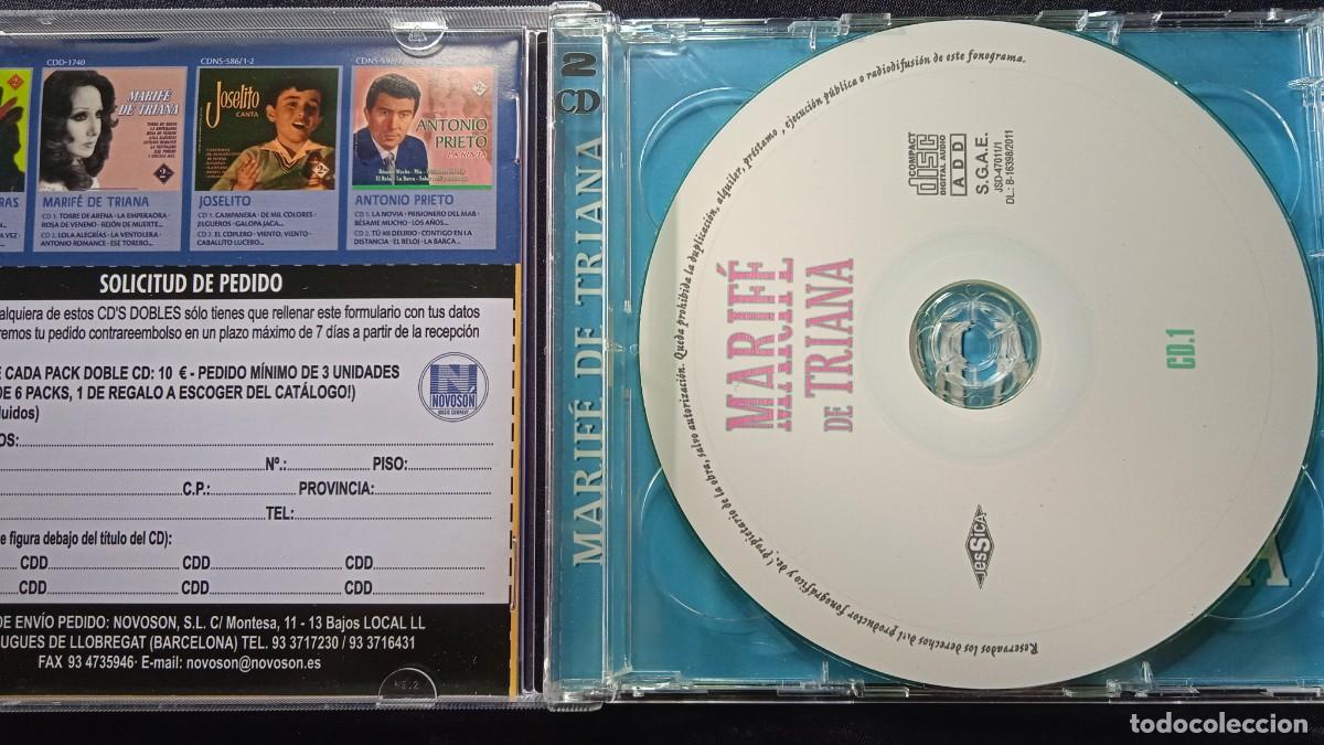 CDs de m&uacute;sica: Doble CD Marif&eacute; de Triana. - Foto 2