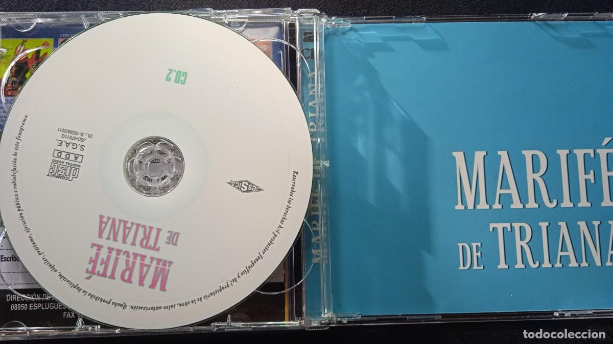 CDs de m&uacute;sica: Doble CD Marif&eacute; de Triana. - Foto 3