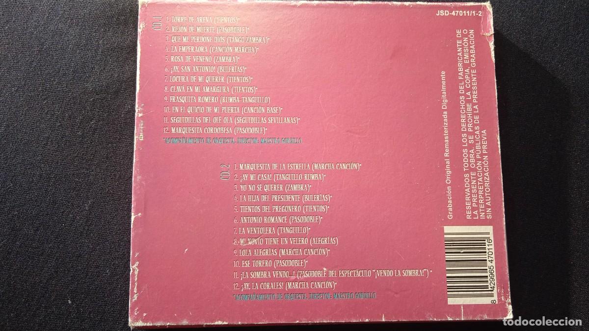 CDs de m&uacute;sica: Doble CD Marif&eacute; de Triana. - Foto 4