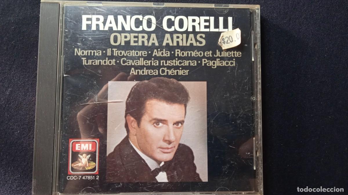 CDs de m&uacute;sica: CD Franco Corelli - opera arias. - Foto 1