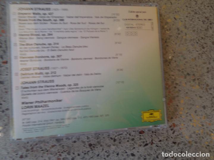 CDs de m&uacute;sica: JOHANN STRAUSS . WALZER - LORIN MAAZEL - CD - Foto 2