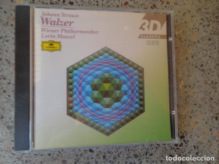 CDs de m&uacute;sica: JOHANN STRAUSS . WALZER - LORIN MAAZEL - CD - Foto 1