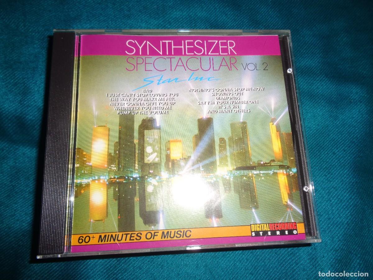 Music CDs: SYNTHETIZER SPECTACULAR. VOL. 2. STAR INC. CD. IMPECABLE(#)