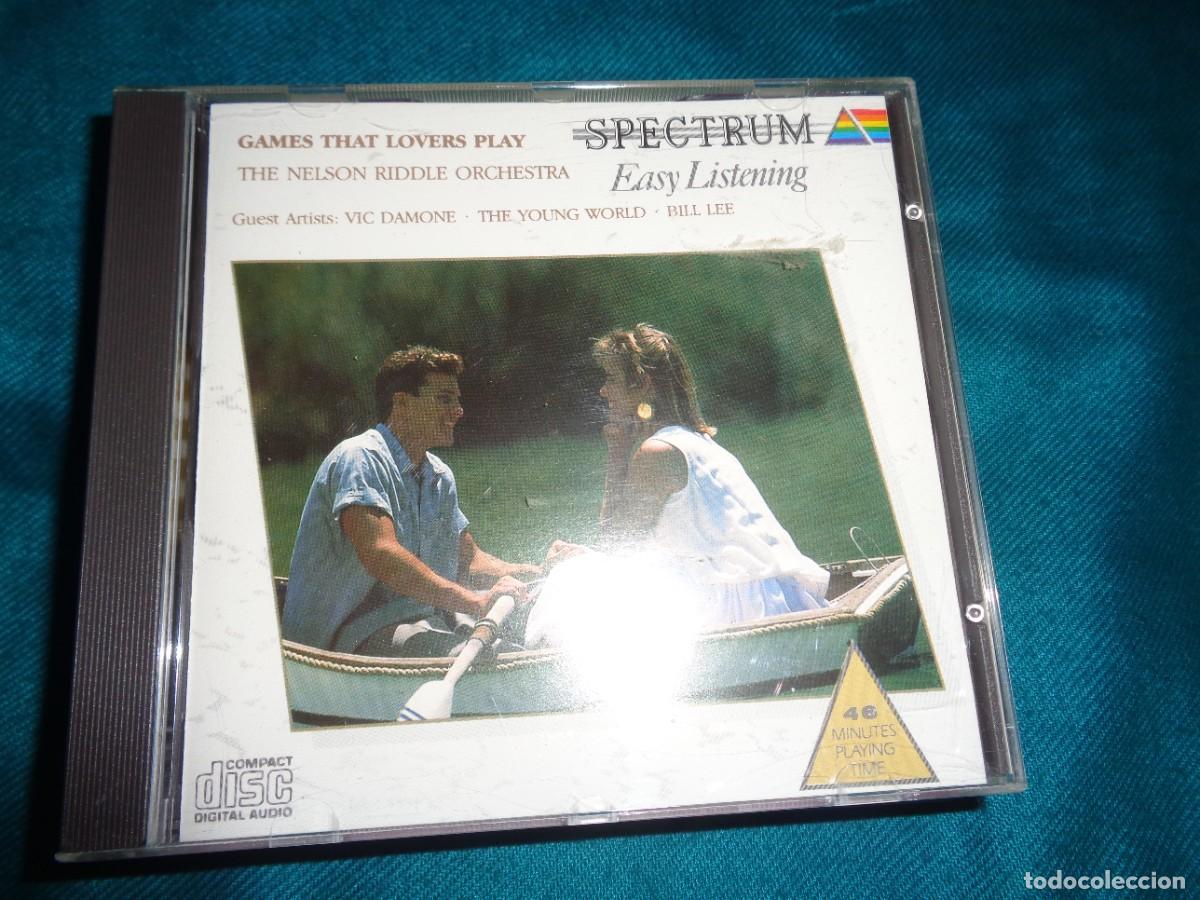 CDs de m&uacute;sica: GAMES THAT LOVERS PLAY. THE NELSON RIDDLE ORCHESTRA. CD. IMPECABLE(#) - Foto 1