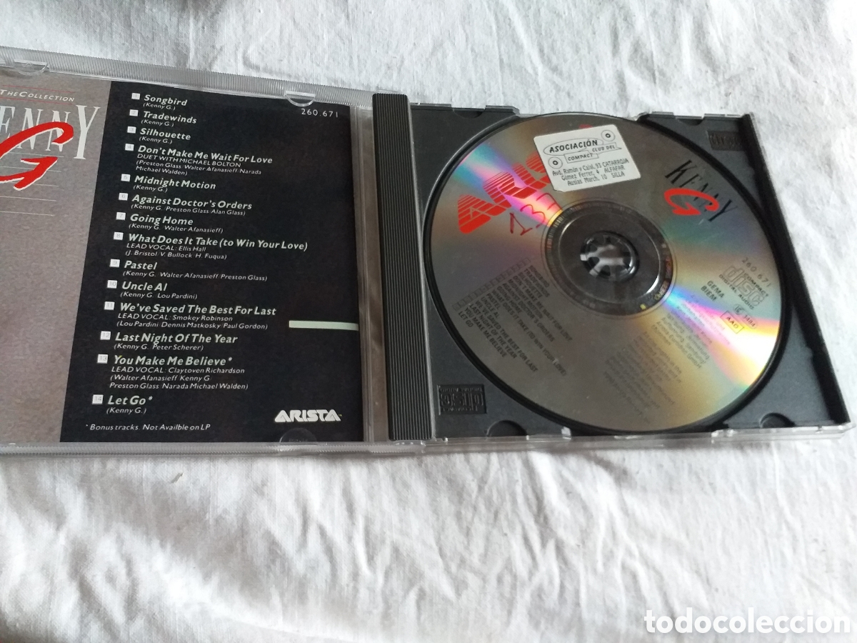 CDs de m&uacute;sica: KENY G. THE COLLECTION - Foto 2