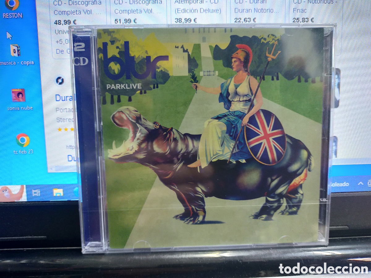CDs de m&uacute;sica: Blur doble CD parklive 2012 precintado - Foto 1