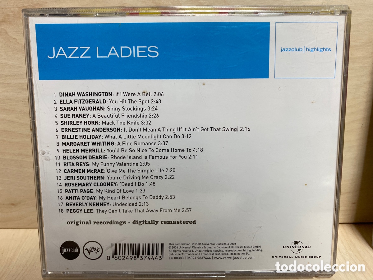 CDs de m&uacute;sica: Various - Jazz Ladies (CD) - Foto 2
