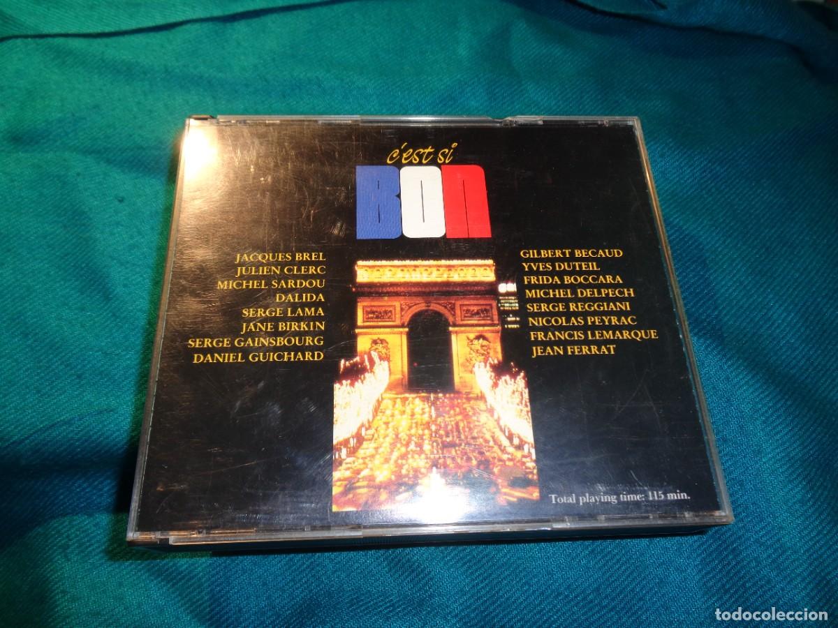 CD de M&uacute;sica: C&acute;EST SI BON. FRENCH POPULAR SOUNDS. 2 CD&acute;S. IMPECABLE(#)