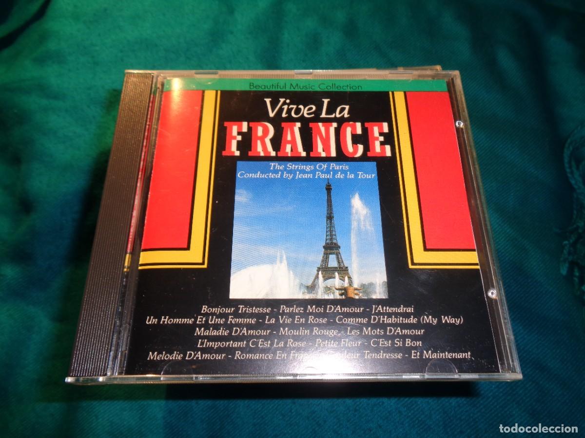 CD di Musica: VIVE LA FRANCE.THE STRINGS OF PARIS. BEAUTIFUL MUSIC COLLECTION. CD. IMPECABLE