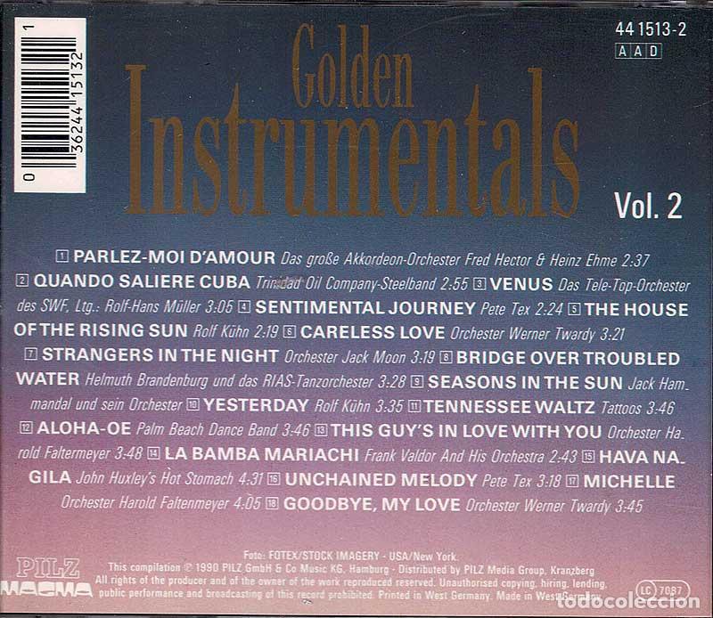 CDs de m&uacute;sica: Golden Instrumentals Vol. 2. CD - Foto 2