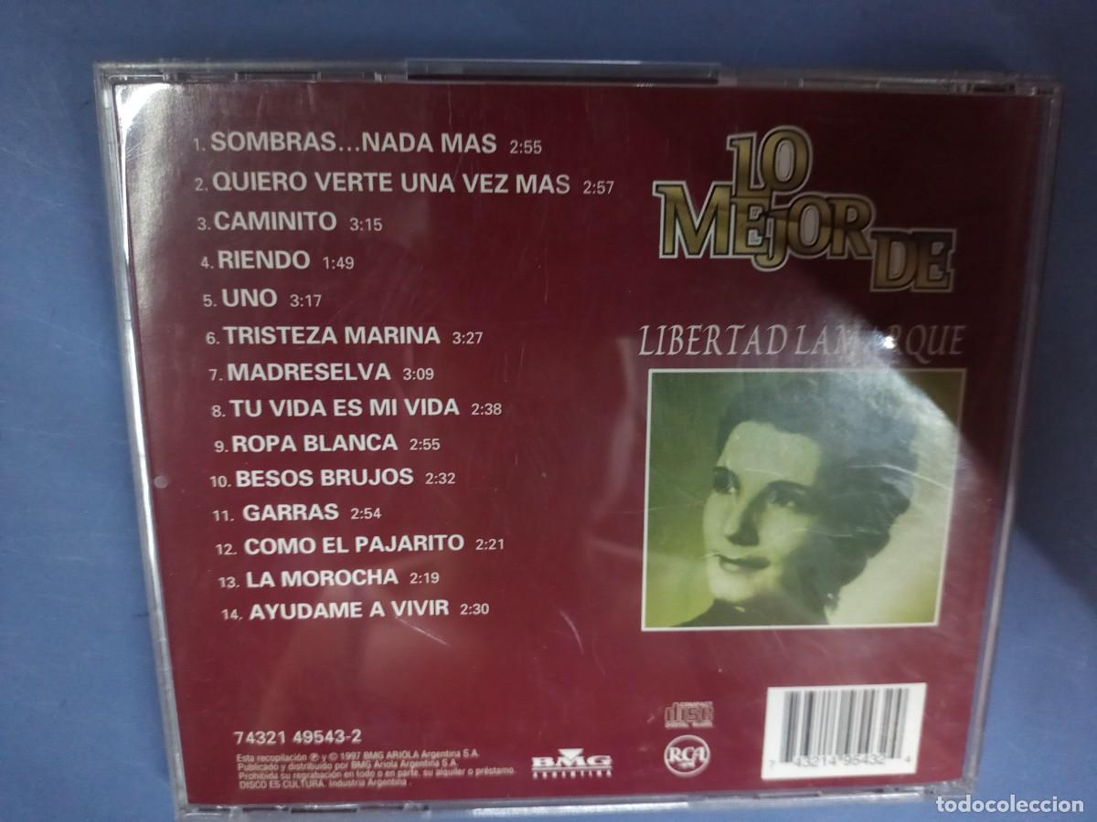 CDs de m&uacute;sica: Lo mejor de Libertad Lamarque - Foto 2