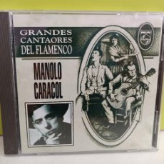 CDs de Música: MANOLO CARACOL - GRANDES CANTAORES DEL FLAMENCO