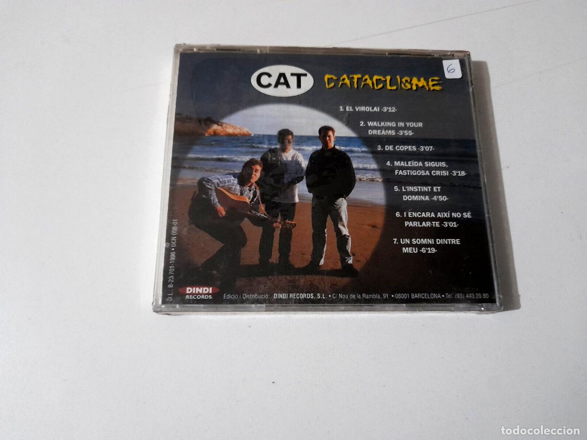 CDs de m&uacute;sica: CAT &rdquo;CATACLISME&rdquo; CD 7 TRACKS PRECINTADO SEALED - Foto 2