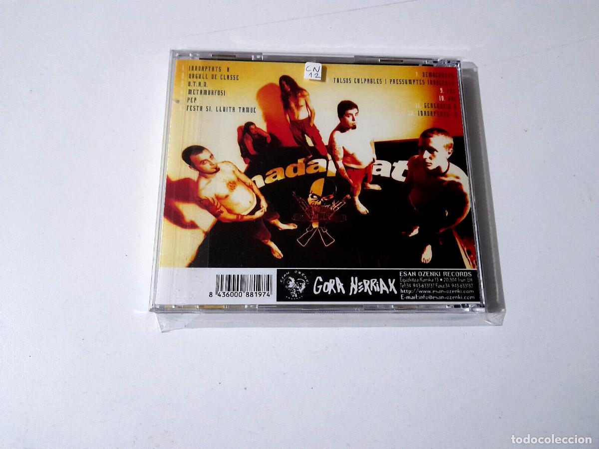 CDs de m&uacute;sica: INADAPTATS &rdquo;X&rdquo; CD 12 TRACKS COMO NUEVO - Foto 2