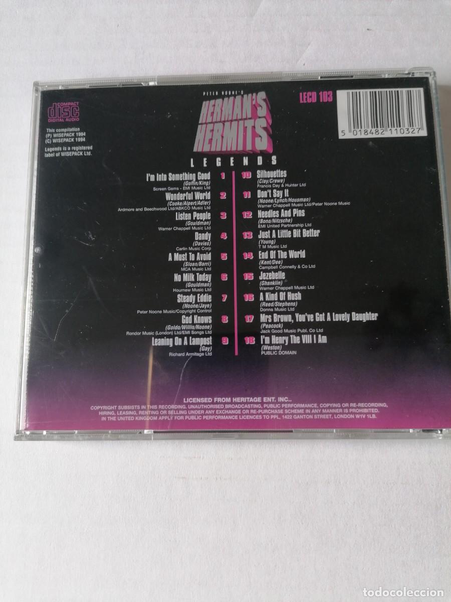 CDs de m&uacute;sica: Hermans Hermits - Peter Noones - CD - Foto 2