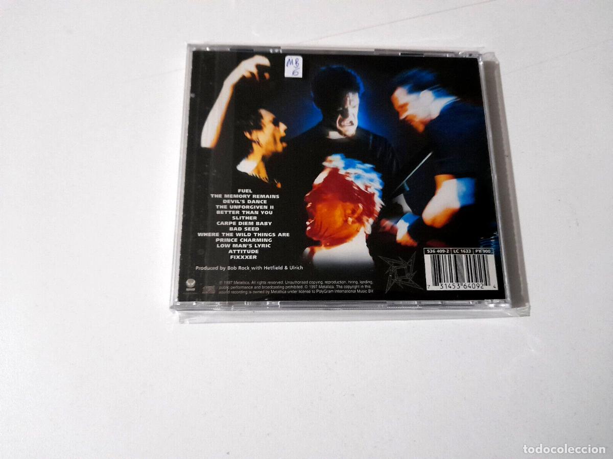 Metallica ReLoad CD Fuel Unforgiven 2 Devil's Dance 1997 -  España