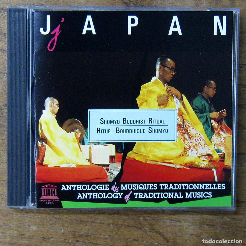 Music CDs: ANTOLOG&Iacute;A DE M&Uacute;SICA TRADICIONAL DE JAP&Oacute;N - RITUAL BUDISTA SHOMYO, CEREMONIA DAI HANNYA - 1991 -