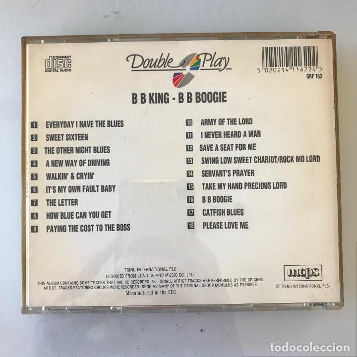 CDs de m&uacute;sica: B B King. B B Boogie. PEDIDO M&Iacute;NIMO 5&euro; - Foto 2